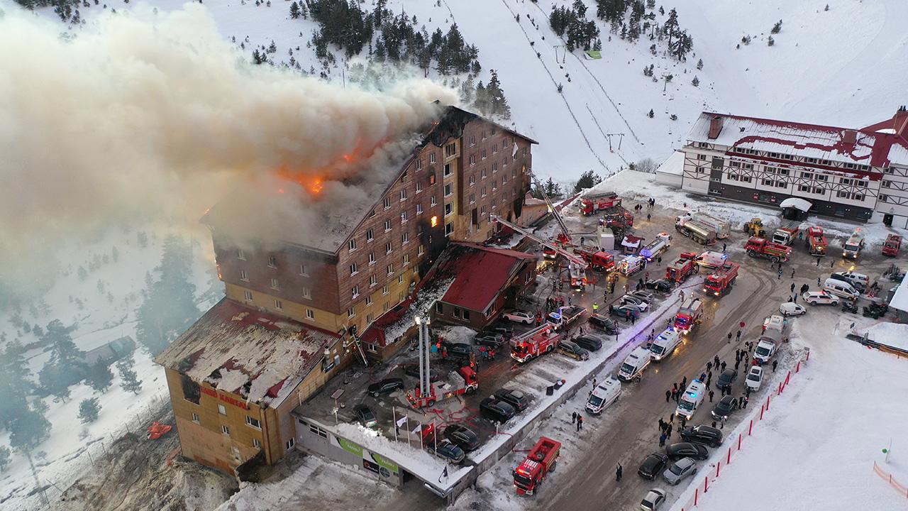 Bolu'da Korkunç Otel Yangını: Can kaybı 66'ya Yükseldi