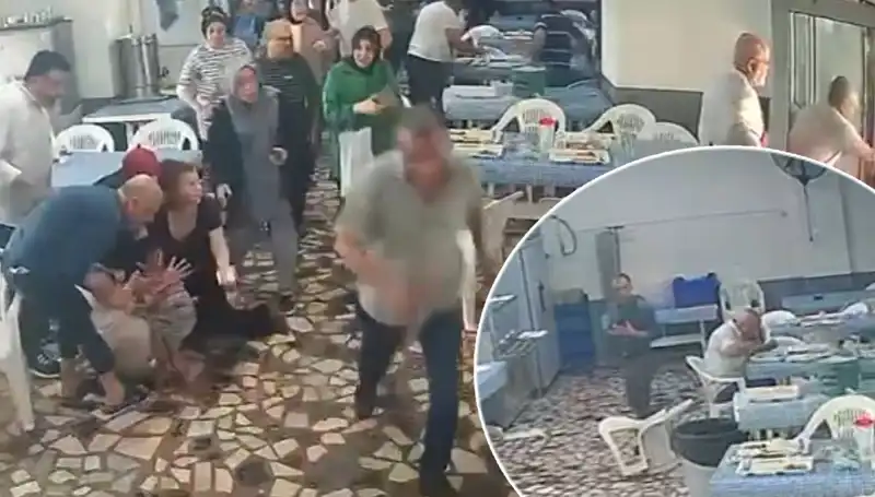 Yemekhanede Deprem Anı: Kaçış ve İhtiyaçlar Arasında Duran Bir Öğrenci
