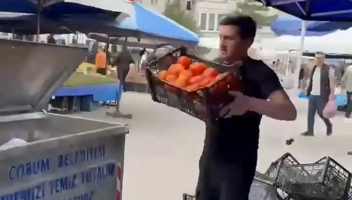 Domatesleri Çöpe Döken Pazarcıya Uygulanan Rekor Ceza İle Şok Gelişmeler