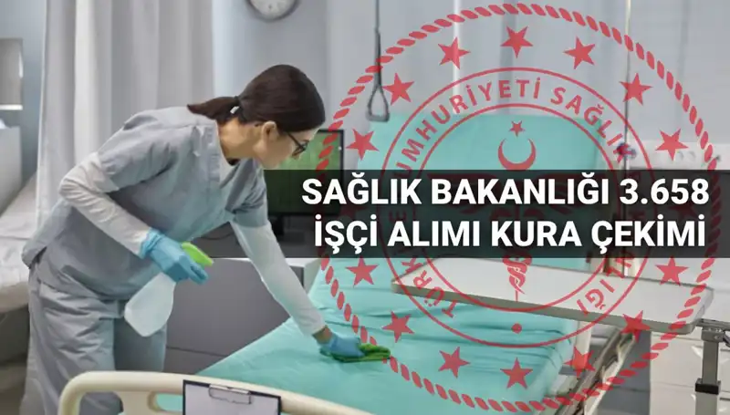 Sağlık Bakanlığı 2025 İşçi Alımı Kura Tarihi ve Detayları Açıklandı!