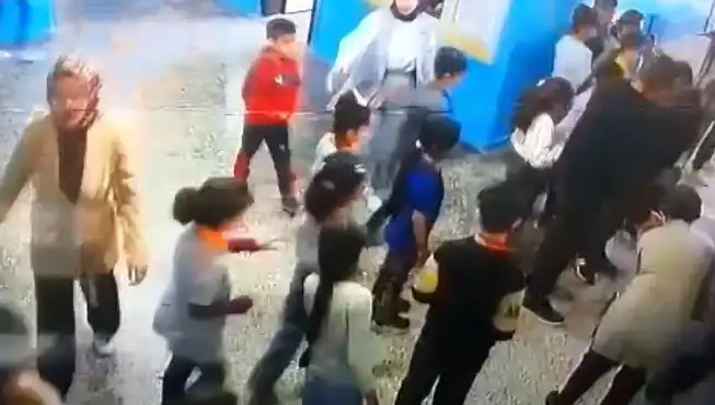 Mardin Okulunda Yaşanan Dram: Öğrenciyi Müdür Yardımcısı Kurtardı