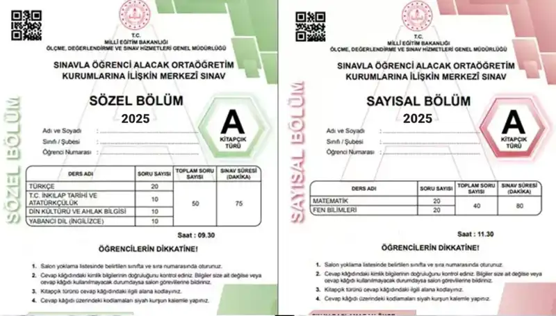 2025 LGS Sınavı Soru ve Cevapları Ne Zaman Yayınlanacak?