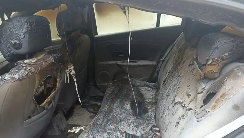 Esenyurt'ta Şantaj Skandalı: İsteğine Yanıt Alamayan Sürücü Arabasını Yaktı