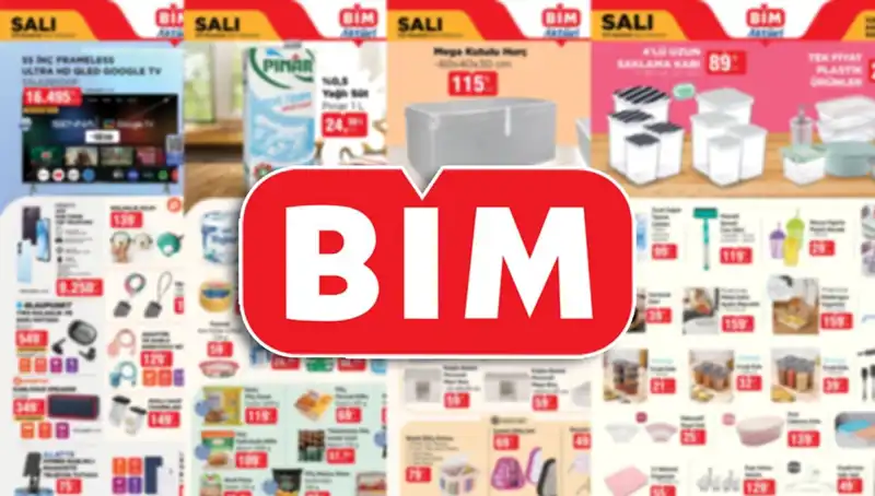 BİM'de Bu Hafta Neler Var? İhtiyaçlarınızı Karşılayacak Ürünler Rafta!
