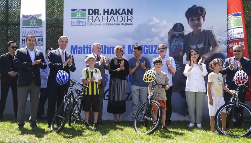 Bahçelievler'de Heyecan Verici Yeni Skate Parkı Açıldı: Mattia Ahmet Minguzzi Skate Parkı
