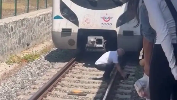 Raylardaki Kediyi Kurtaran Makinist: Marmaray’ı Durduran Kahramanlık