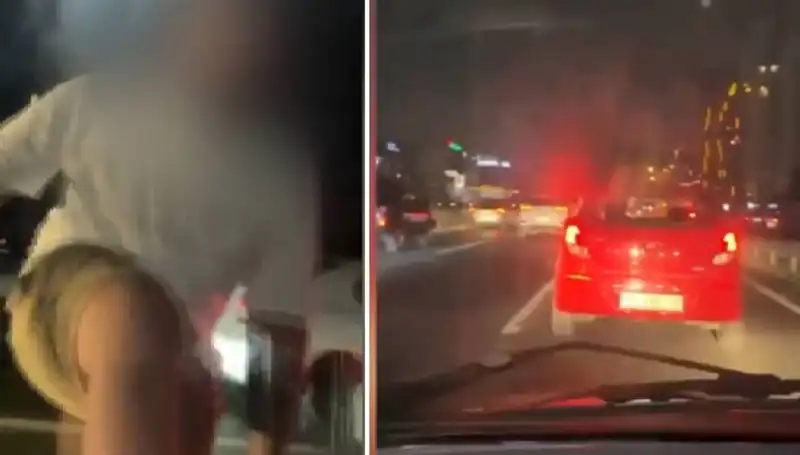 Trafik Magandası Kameralara Yansıdı: Gözler Şaşkın!